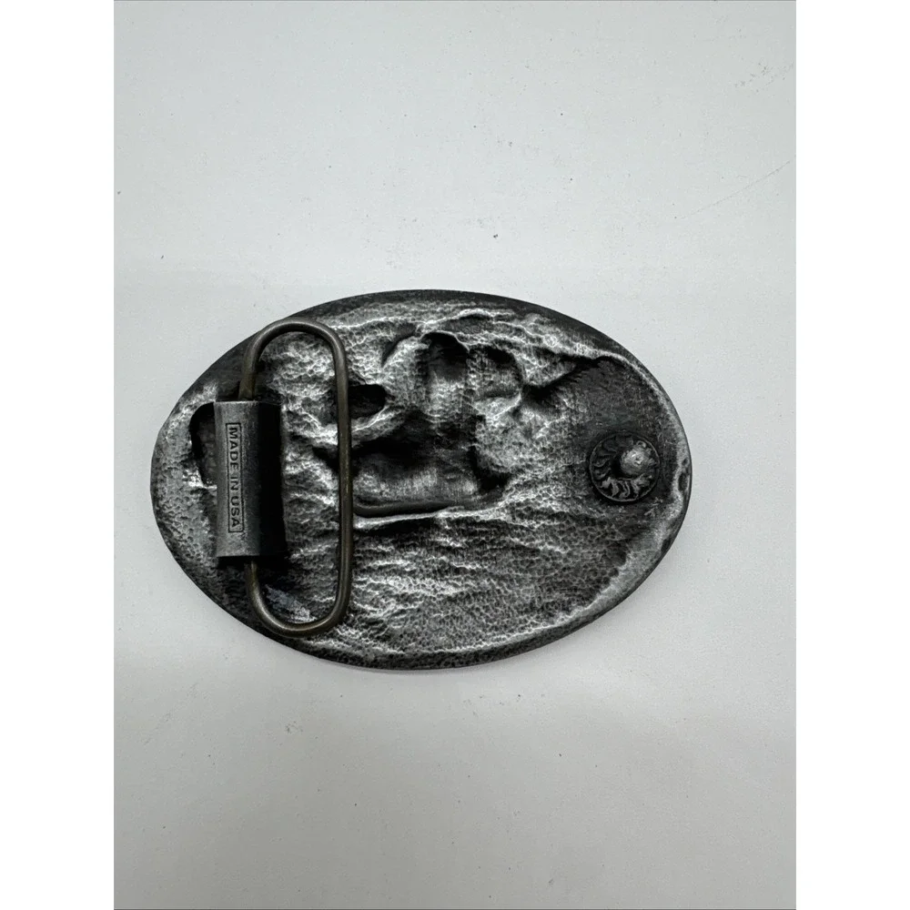 Belt Buckle CB&I Shaw Chicago Bridge Merger Joining Forces 2013 Iron Pewter